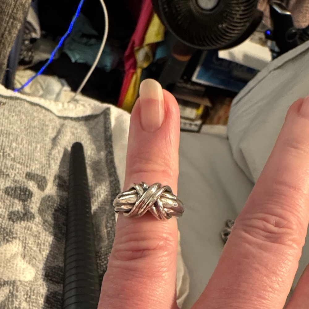 Tiffany & Co. Silver Knot Ring